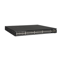 ICX7550-48 - Switch d'accès/agrégation, 48 ports Gigabit, 2 emplacements QSFP+ 40G, 1 slot d'extension, sans alimentation