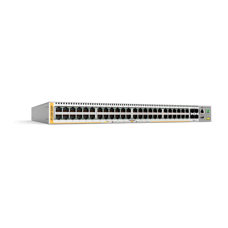 AT-X220-52GP - Switche manageable niveau 3, 48 ports Gigabit Ethernet PoE+, 4 uplinks SFP 100/1000Base-X, rackable 19"