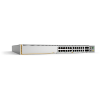 AT-X530 PoE - Switches manageables et empilables niveau 3 Multigigabit, 24 ou 48 ports PoE+, 4 uplinks SFP+ 10G