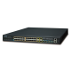 SGS-6341-24P4X - Switch manageable & stackable L3, 24 ports Gigabit PoE+ dont 4 combo SFP, 4 ports SFP+ 10G, rackable 19"