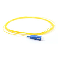 Pigtail SC/UPC monomode OS2, jaune, 3 m
