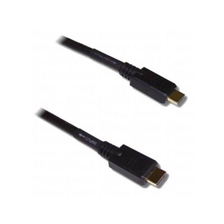 Cordon HDMI amplifié type A mâle/type A mâle