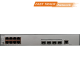CloudEngine S5735-L8P4S-A1 - Switch manageable niveau 3 simplifié, 8 ports 10/100/1000Base-TX PoE+, 4 ports SFP 100/1000Base-X