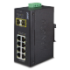 IGS-1020TF - Switch industriel IP30 Plug & Play 8 ports Gigabit Ethernet & 2 emplacements SFP, température étendue