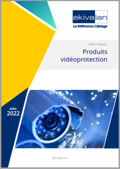 Couverture Catalogue Ekivalan Vidéoprotection