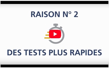 video tests plus rapides